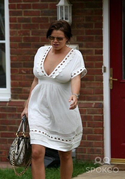 Jade Goody - tetas, pokies, culo, gordita,