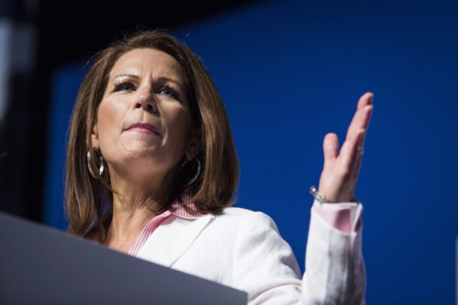 Eu desejo a conservadora Michele Bachmann