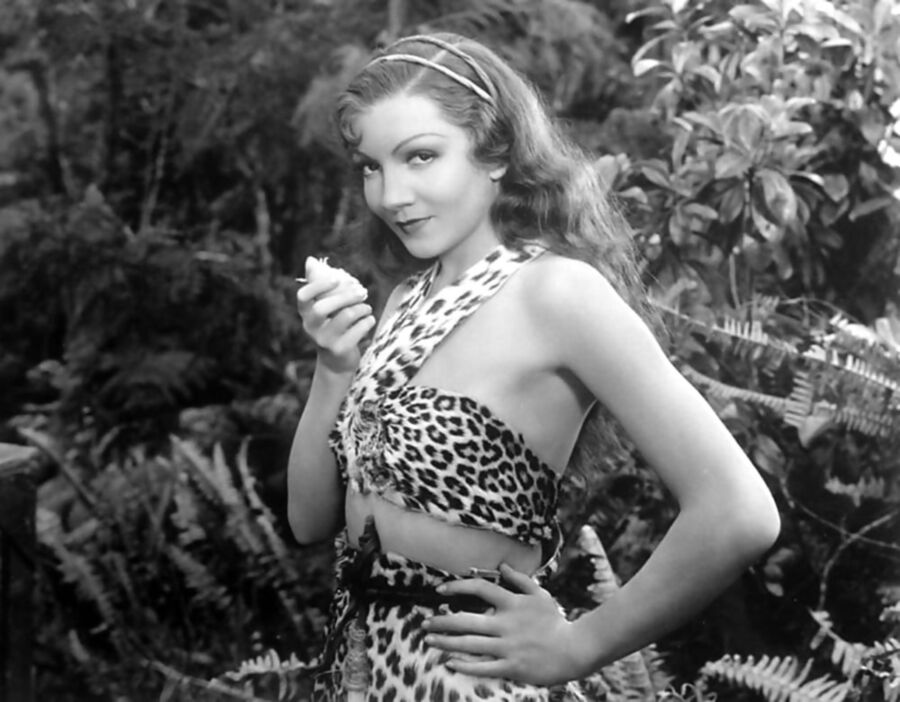 Retro-Filmstar Claudette Colbert