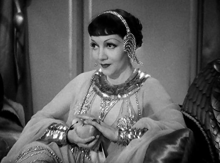 Retro-Filmstar Claudette Colbert