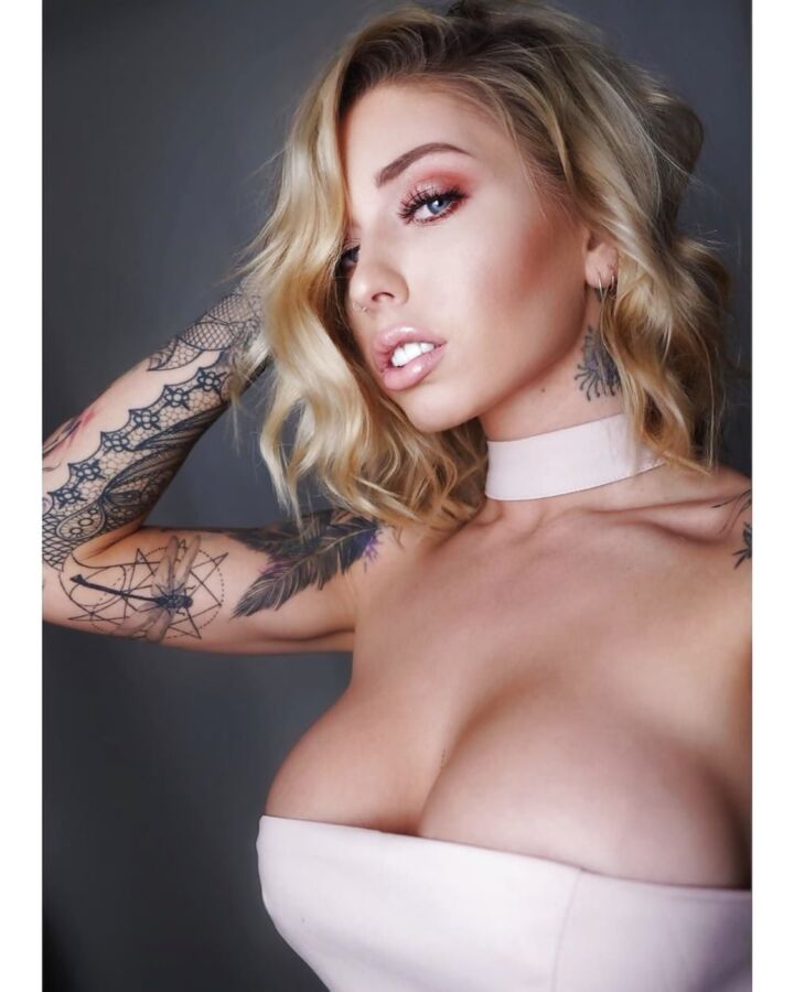 Busty Instagram model Vicky Aisha