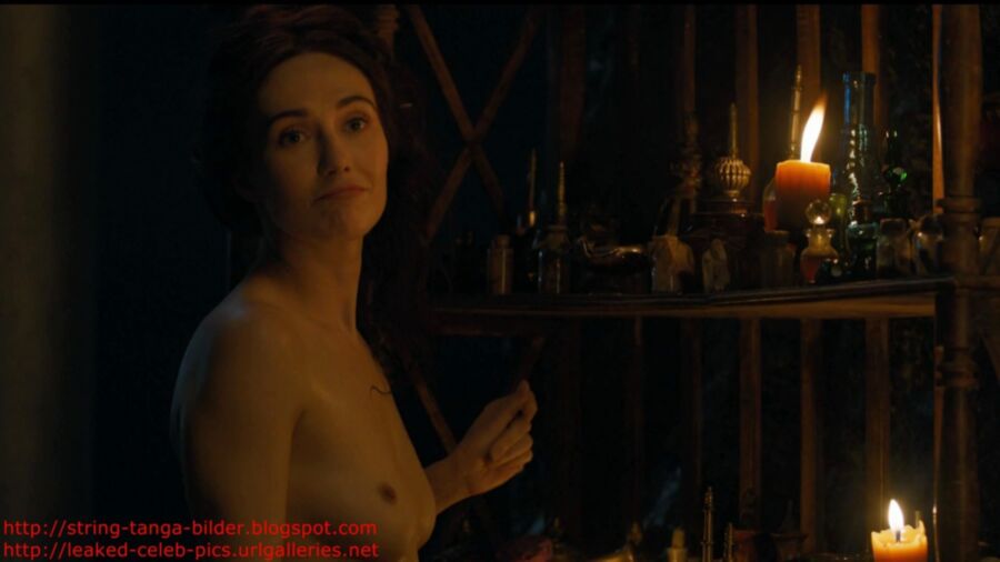 Carice Van Houten (Juego de Tronos) escenas de desnudos