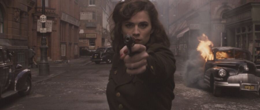 Capturas de tela de Hayley Atwell Capitão América