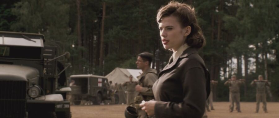 Capturas de tela de Hayley Atwell Capitão América