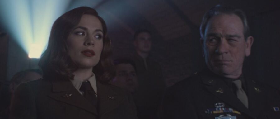 Capturas de tela de Hayley Atwell Capitão América