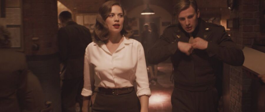 Capturas de tela de Hayley Atwell Capitão América