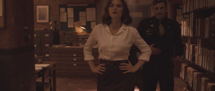 Capturas de tela de Hayley Atwell Capitão América