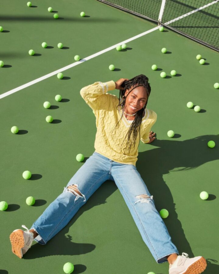 Cori (Coco) Gauff - Linda estrella del tenis de ébano