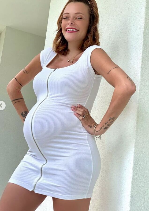 Silvia Provvedi (Donatella) pregnant