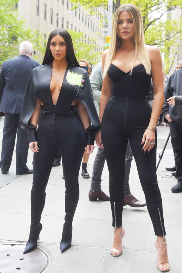 Kim, Khloe Kardashian - NBCUniversal Upfront