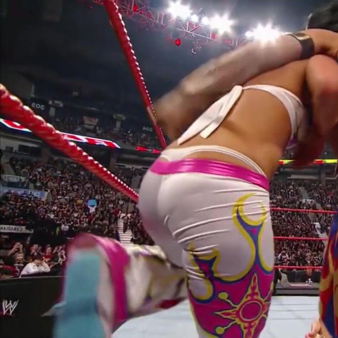 Mickie James thong slip Compilation