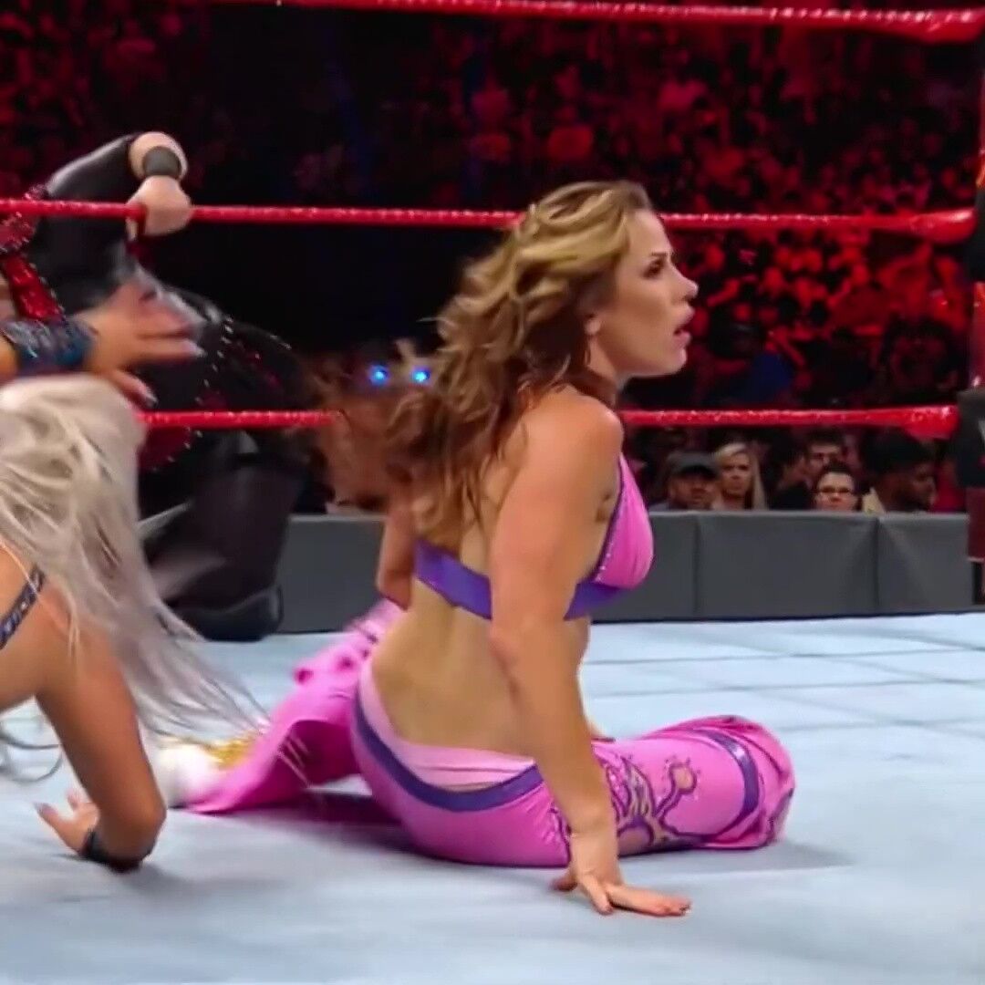 Mickie James thong slip Compilation