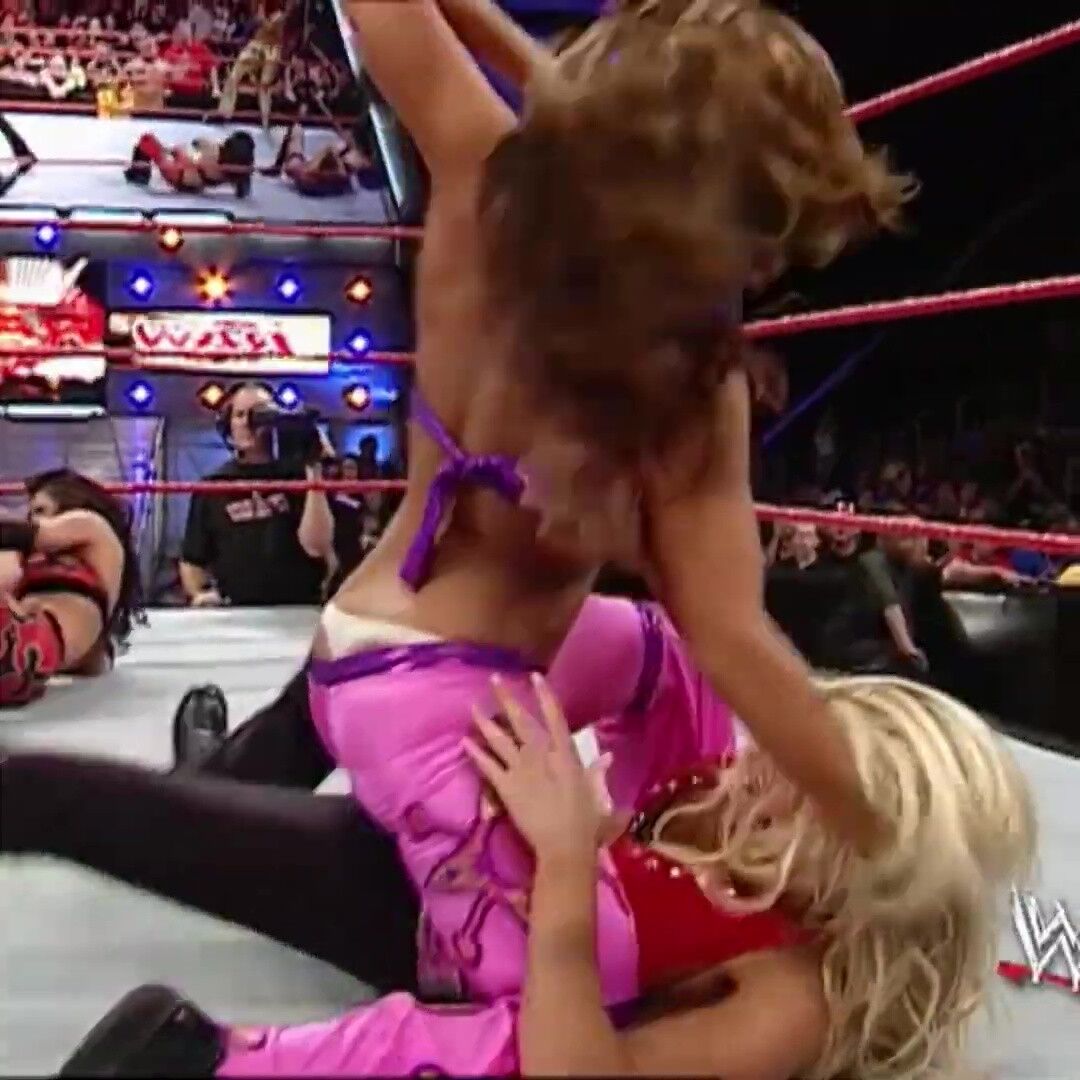 Mickie James thong slip Compilation