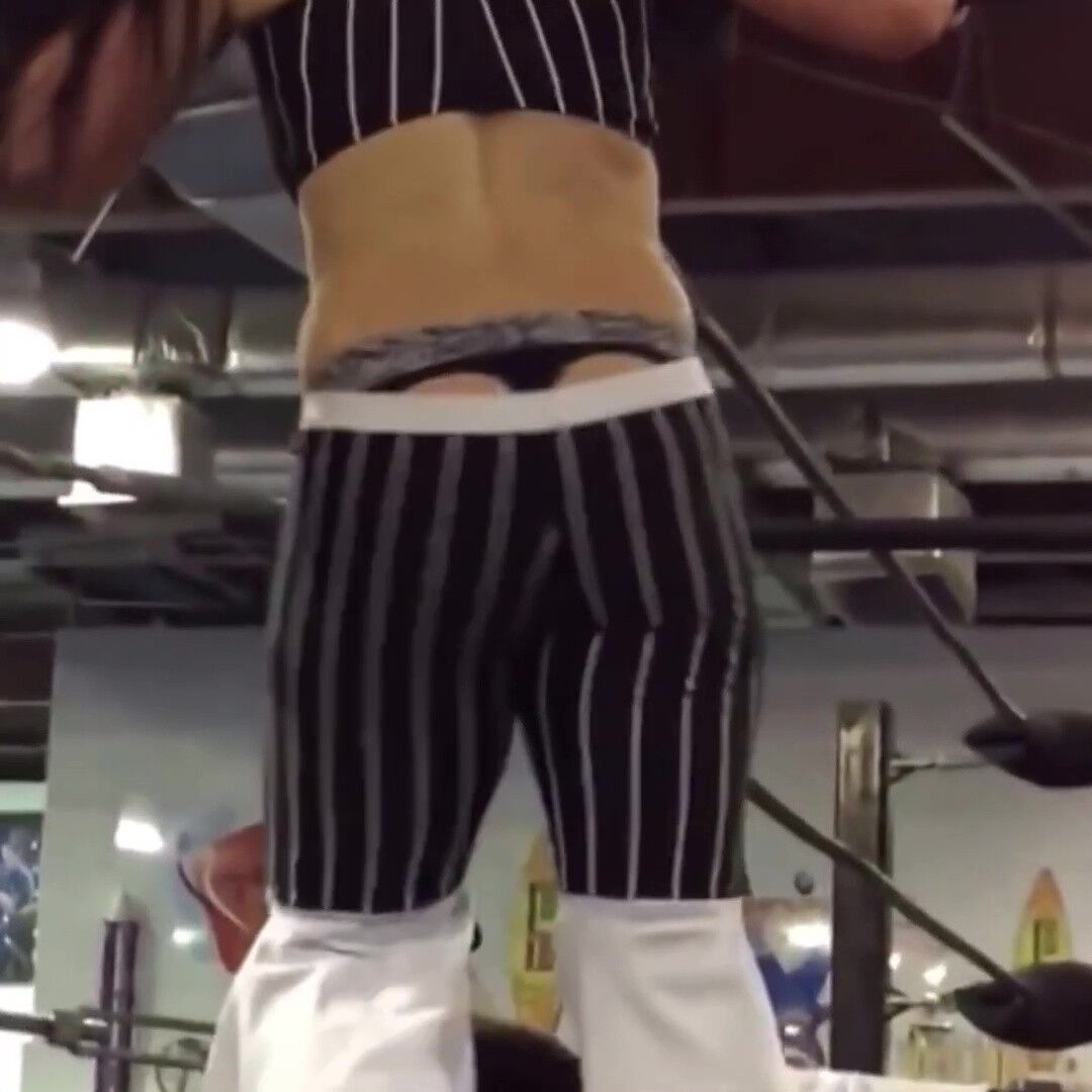 Mickie James thong slip Compilation