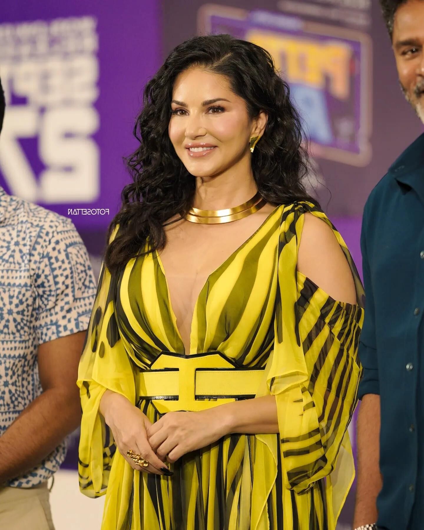 Sunny Leone Petta Rap-Pressetreffen in Kochi, Indien, September 2024