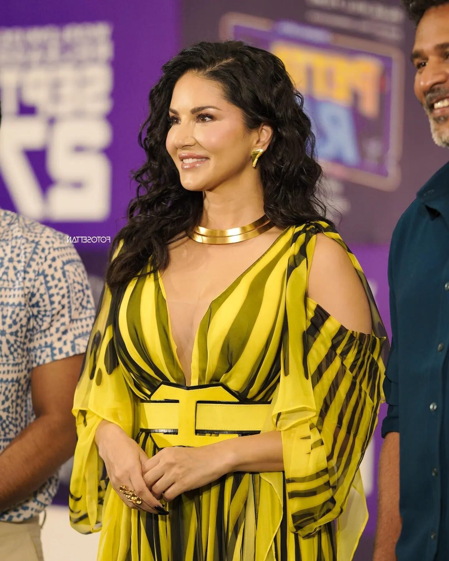 Sunny Leone Petta Rap-Pressetreffen in Kochi, Indien, September 2024