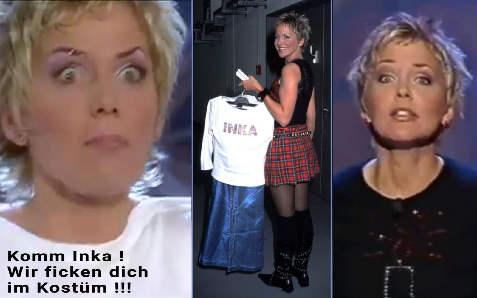 Inka B.   Ossi Schlager Tussi und super geile Fickschlampe !