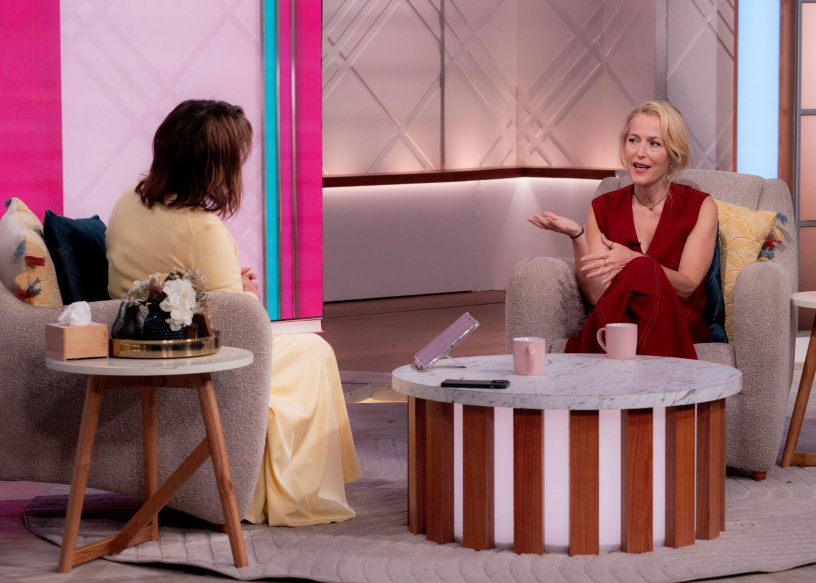 Gillian Anderson, Lorraine TV Show, 09/09/2024