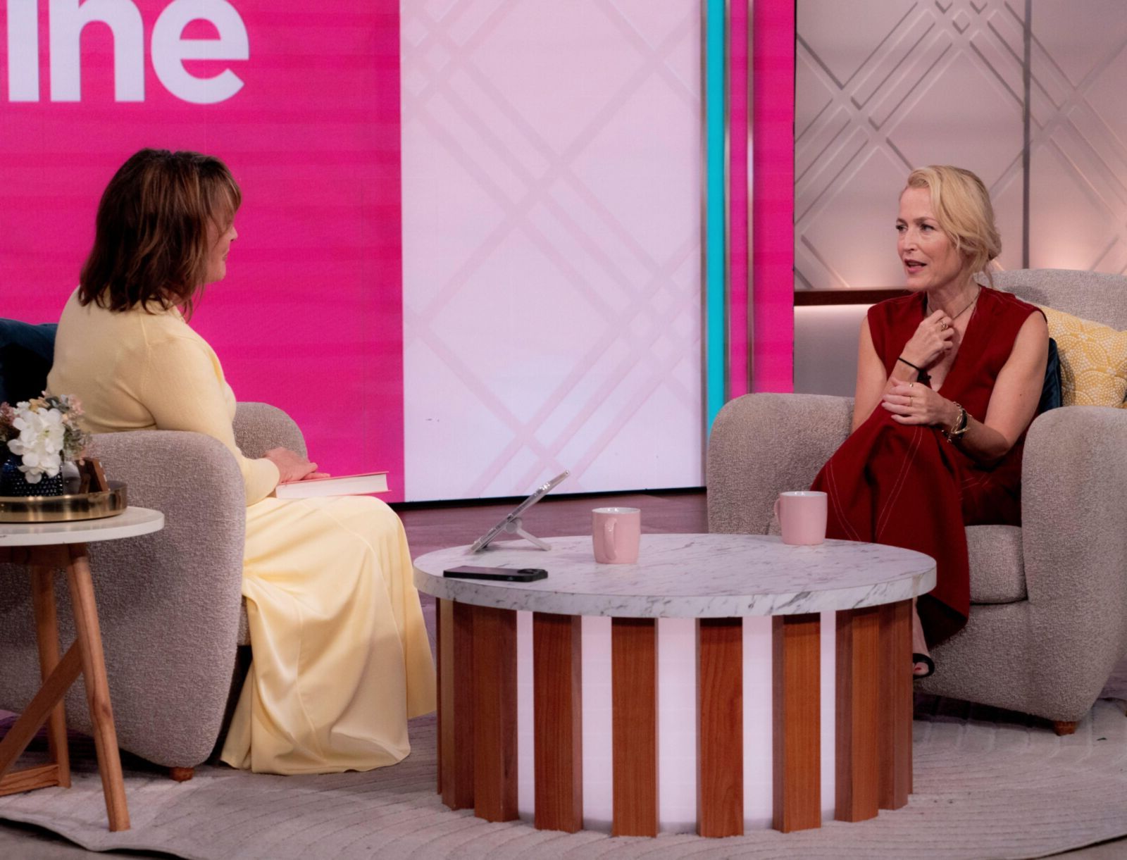 Gillian Anderson, Lorraine TV Show, 09/09/2024