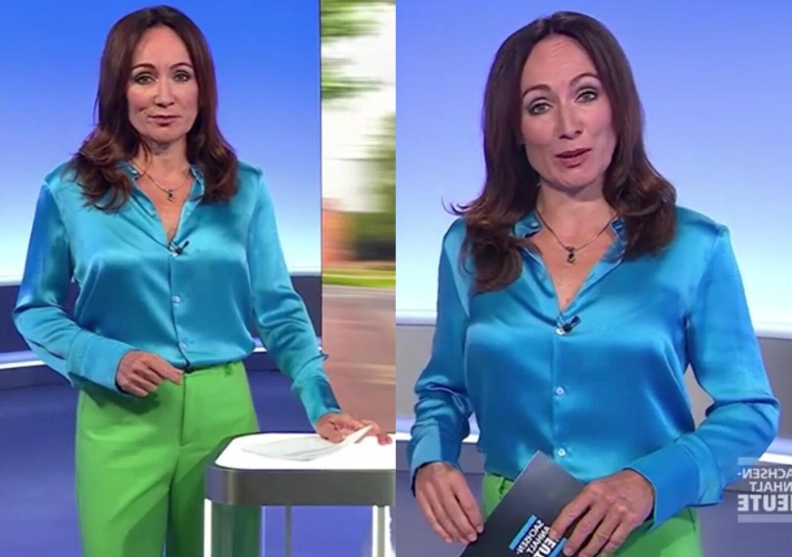 Susi B. geile GEZ Edelnutte em roupas sexy de cetim zum ficken!