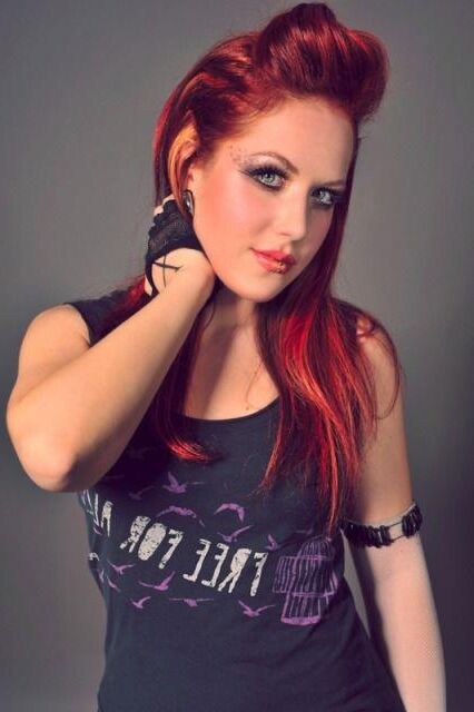 Alissa White Gluz   so hot