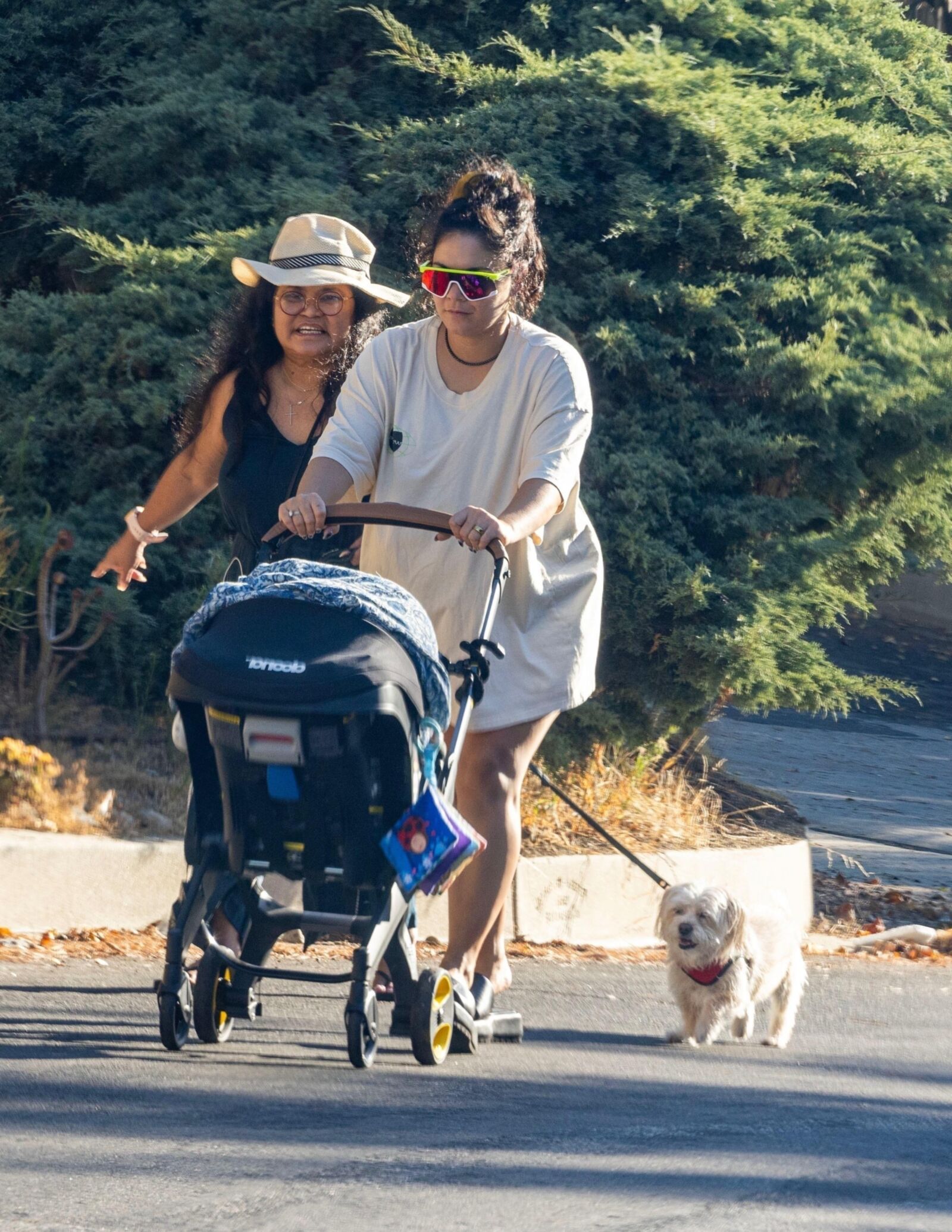 Vanessa Hudgens   Steps out for a stroll in Los Angeles 