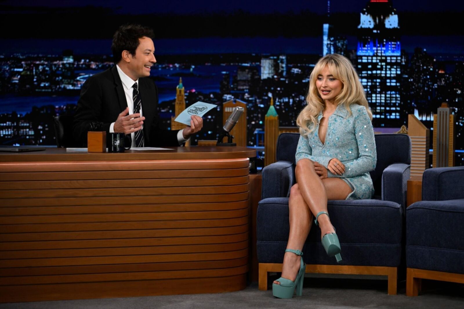 Sabrina Carpenter The Tonight Show mit Jimmy Fallon 22. August