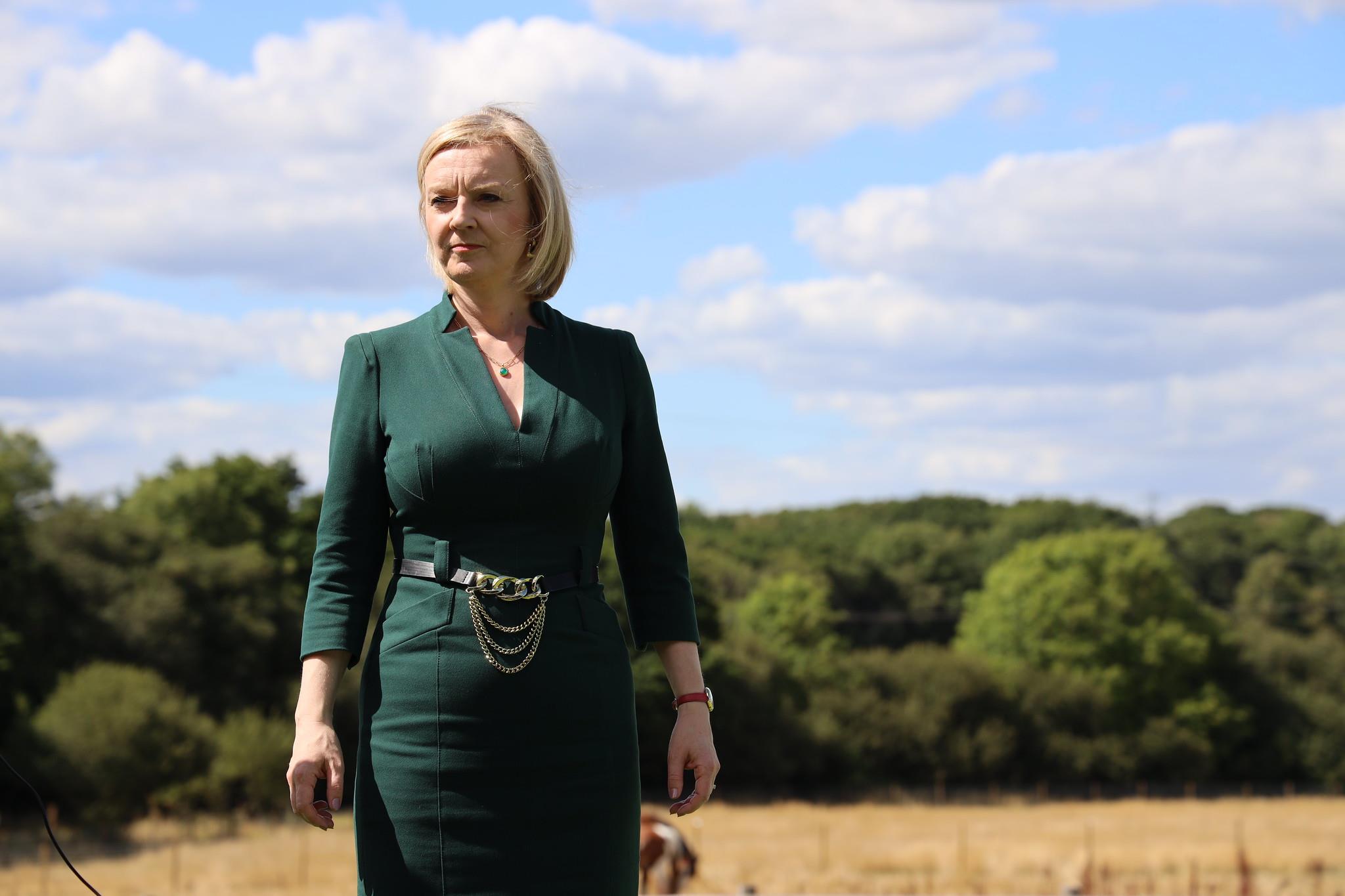 A política inglesa Liz Truss