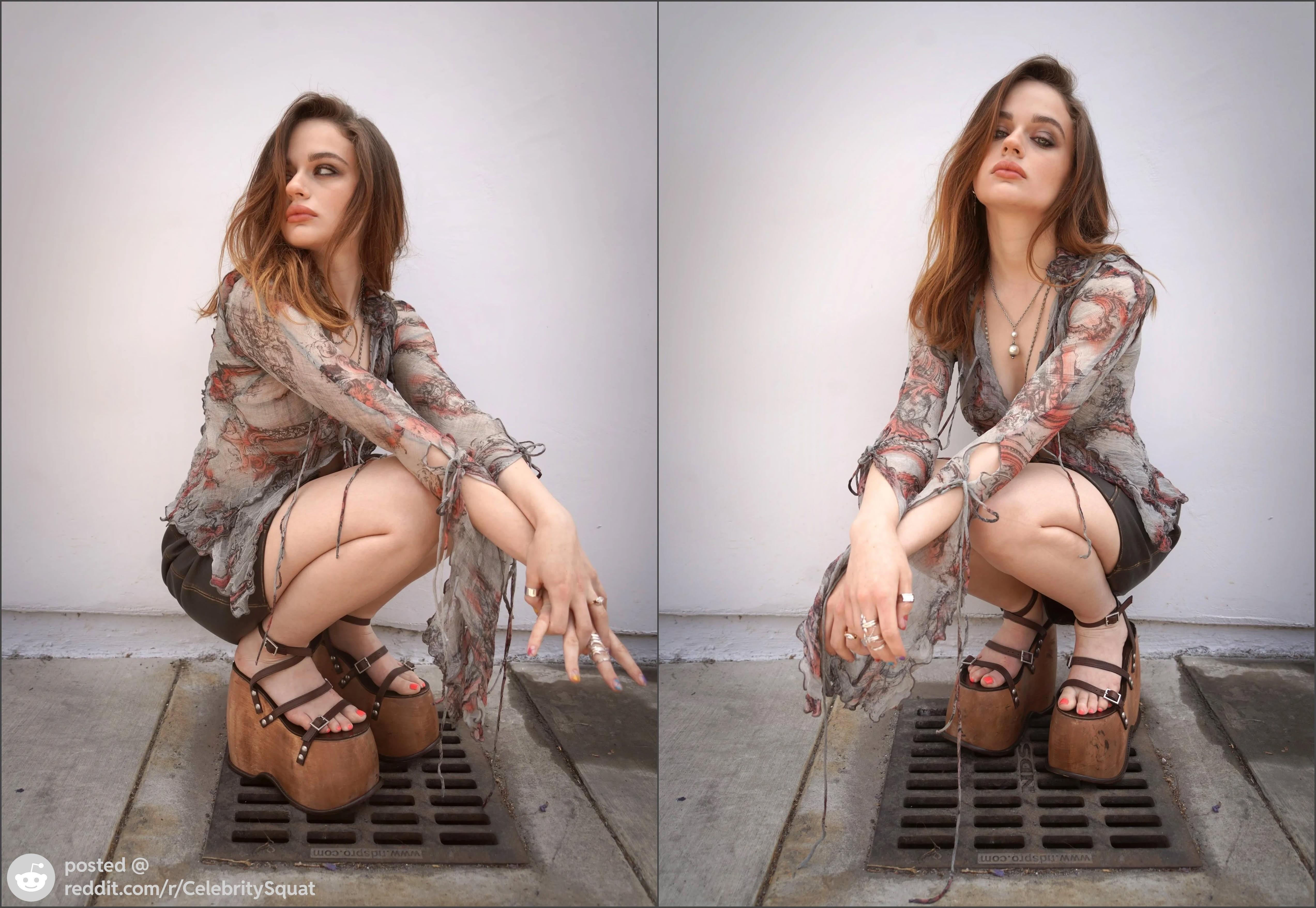 Celebrity Squat   Joey King