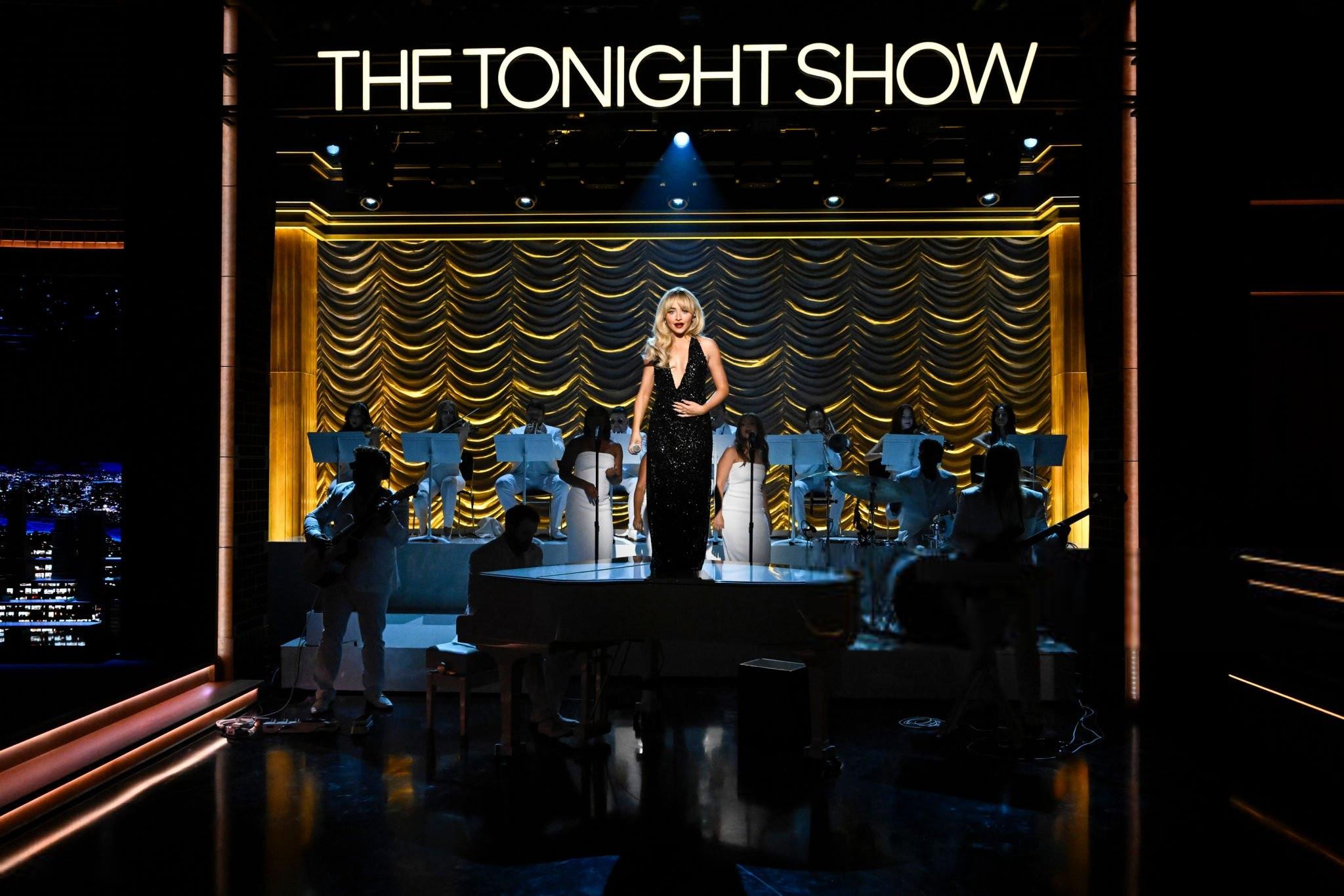 Sabrina Carpenter The Tonight Show mit Jimmy Fallon 22. August