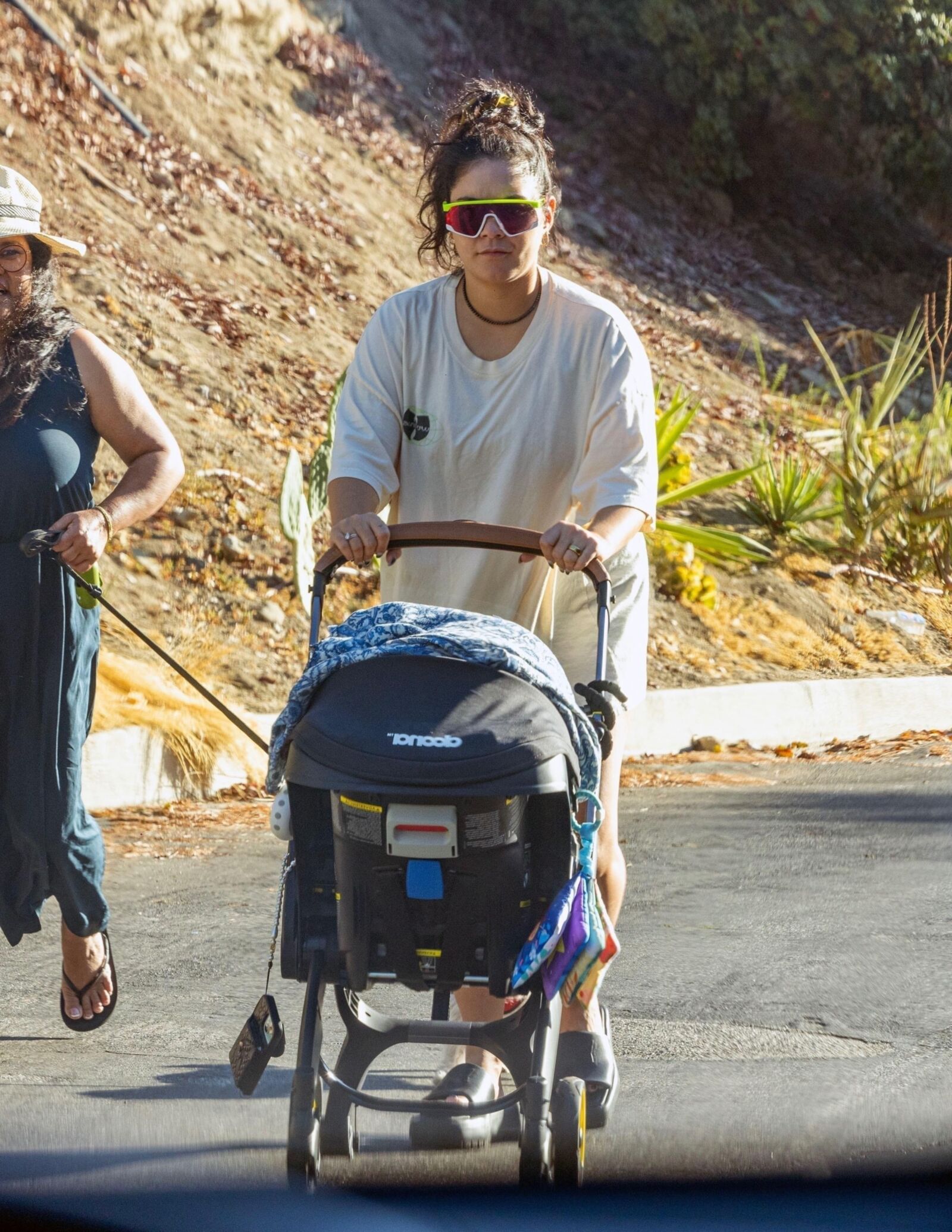 Vanessa Hudgens   Steps out for a stroll in Los Angeles 