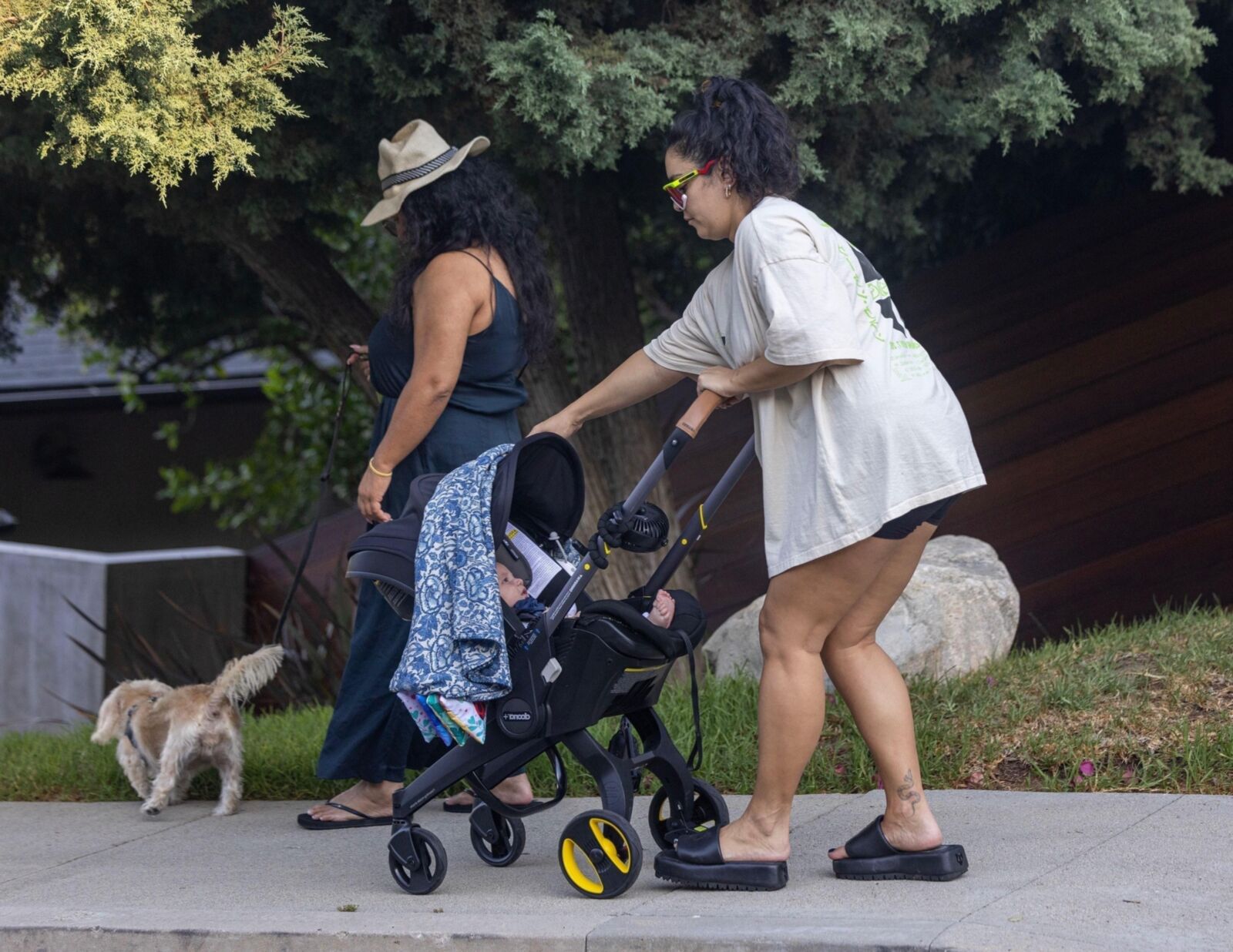 Vanessa Hudgens   Steps out for a stroll in Los Angeles 