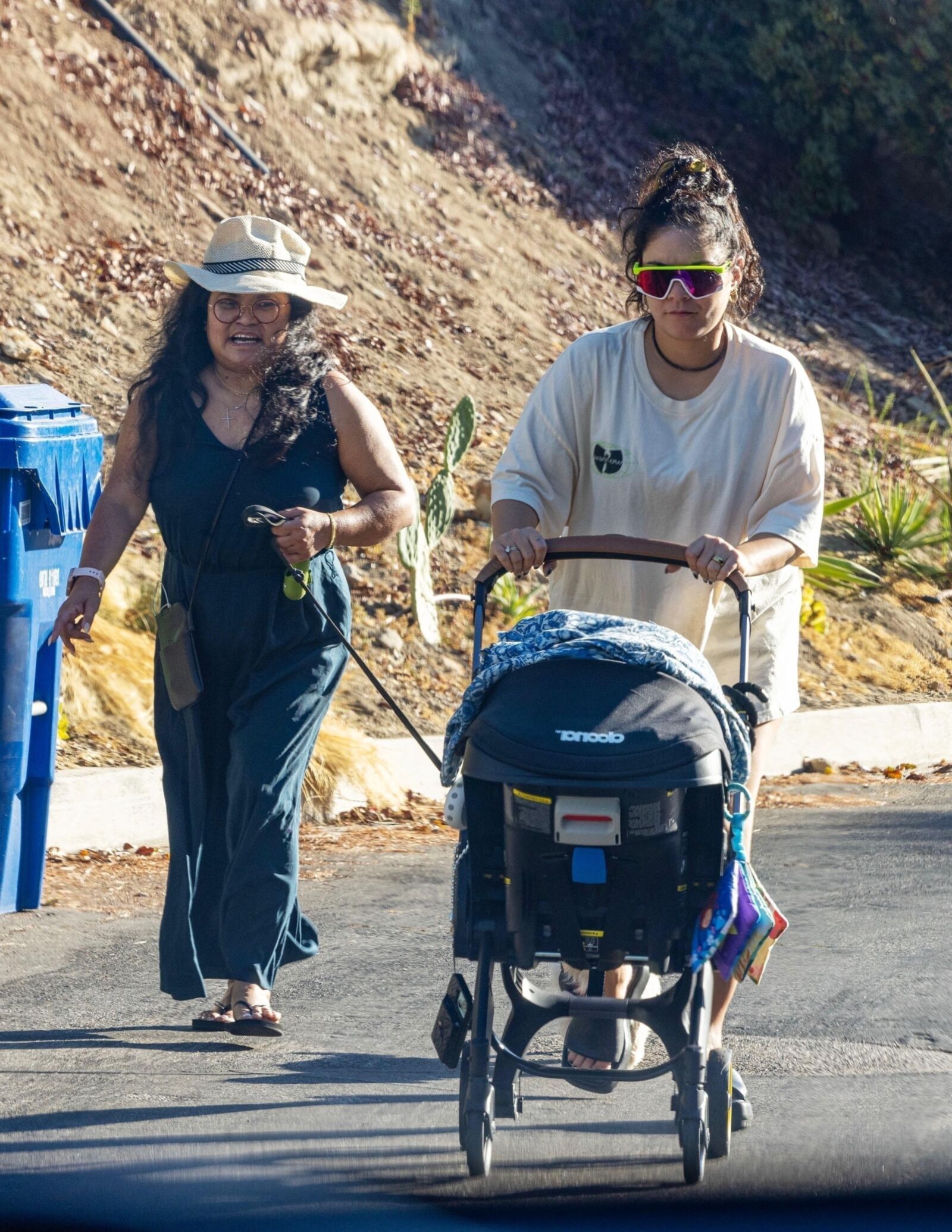 Vanessa Hudgens   Steps out for a stroll in Los Angeles 