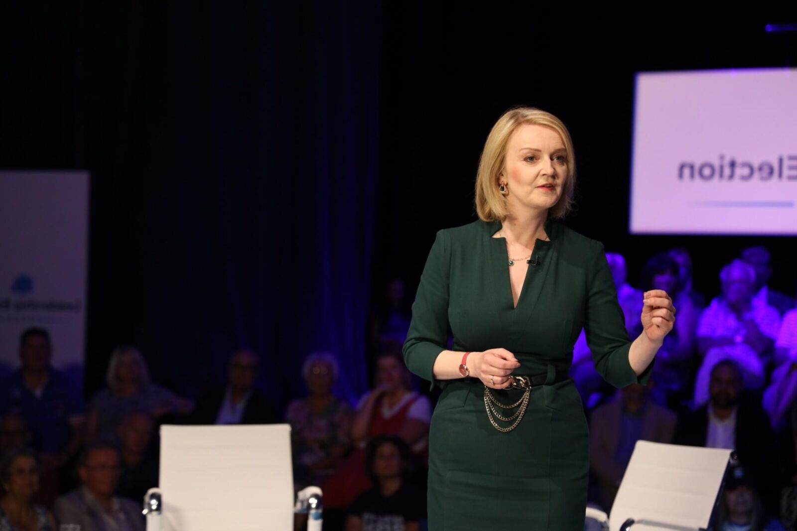 A política inglesa Liz Truss