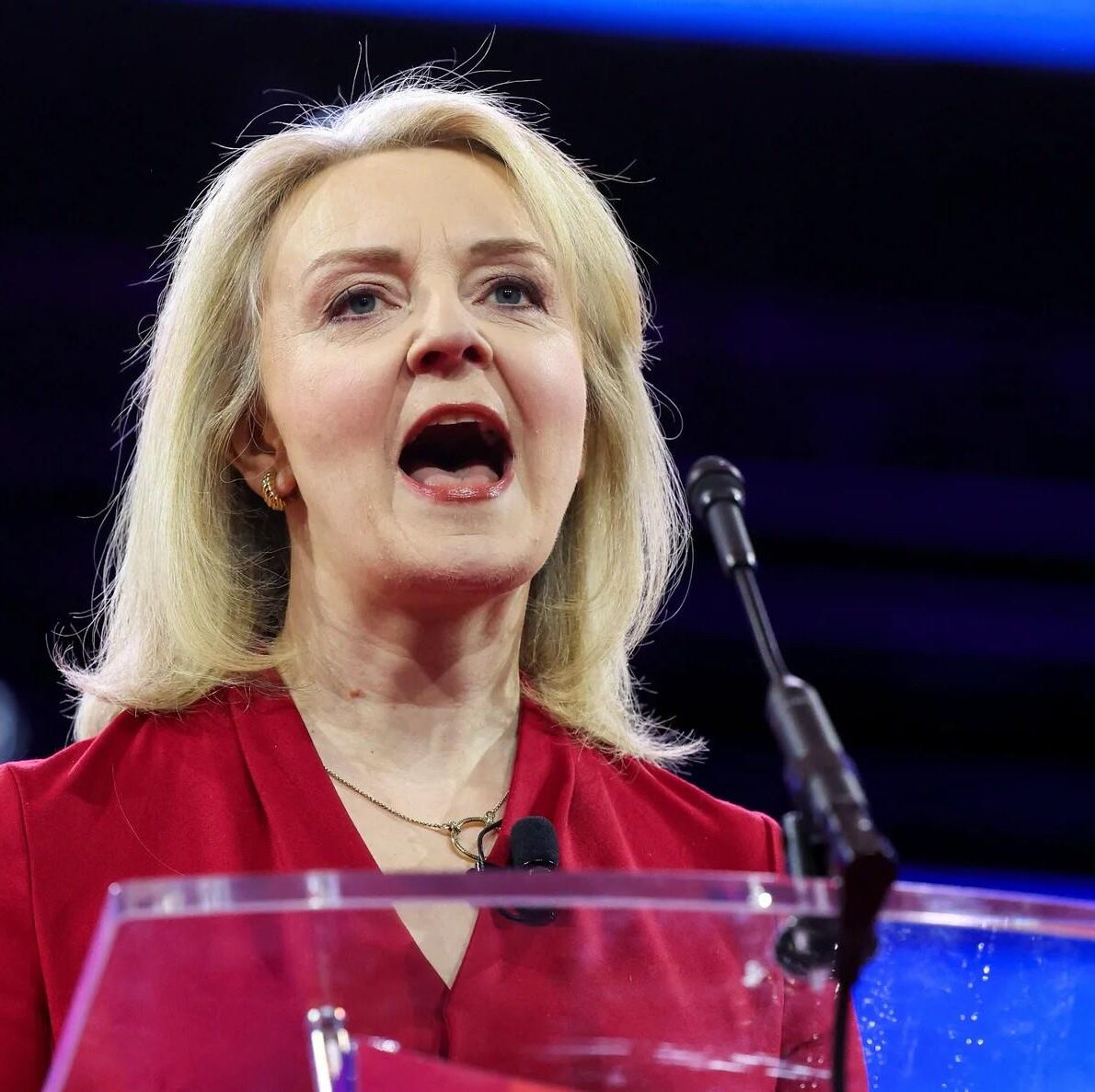 A política inglesa Liz Truss