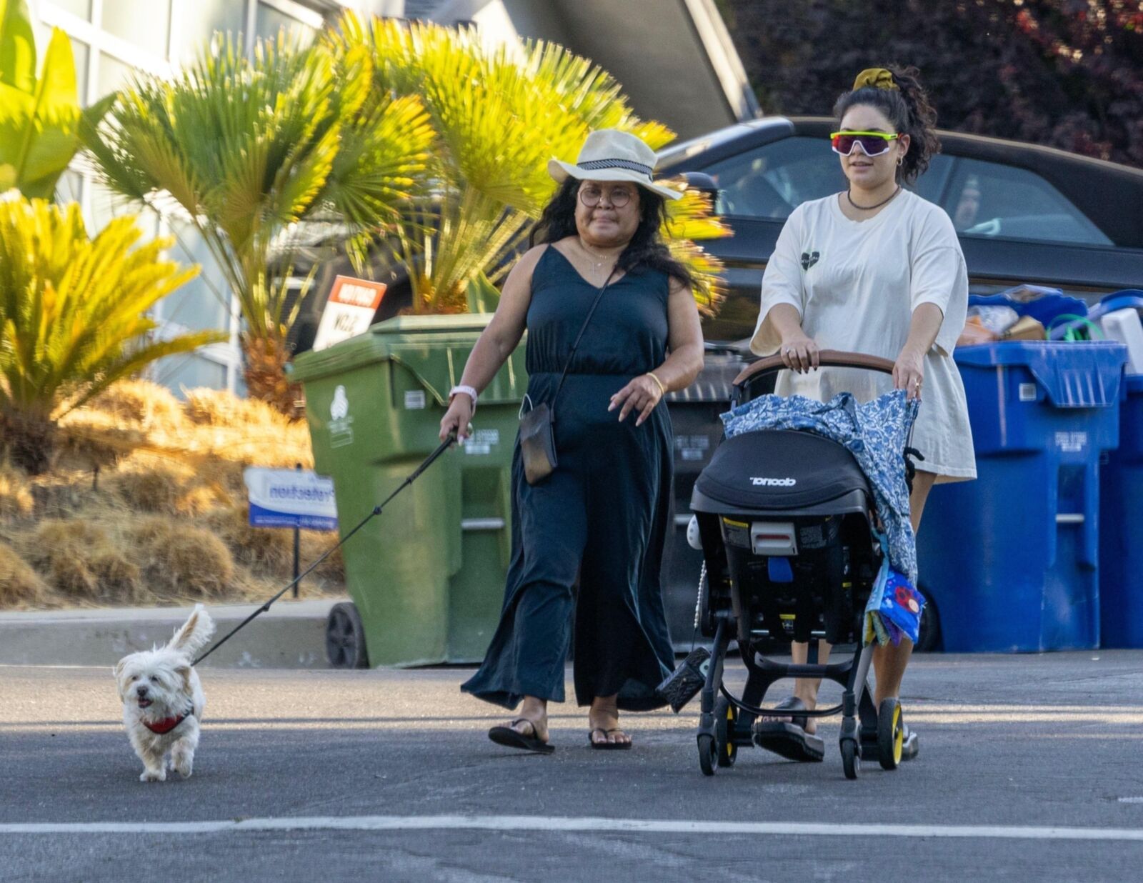 Vanessa Hudgens   Steps out for a stroll in Los Angeles 