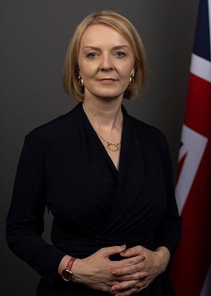 A política inglesa Liz Truss