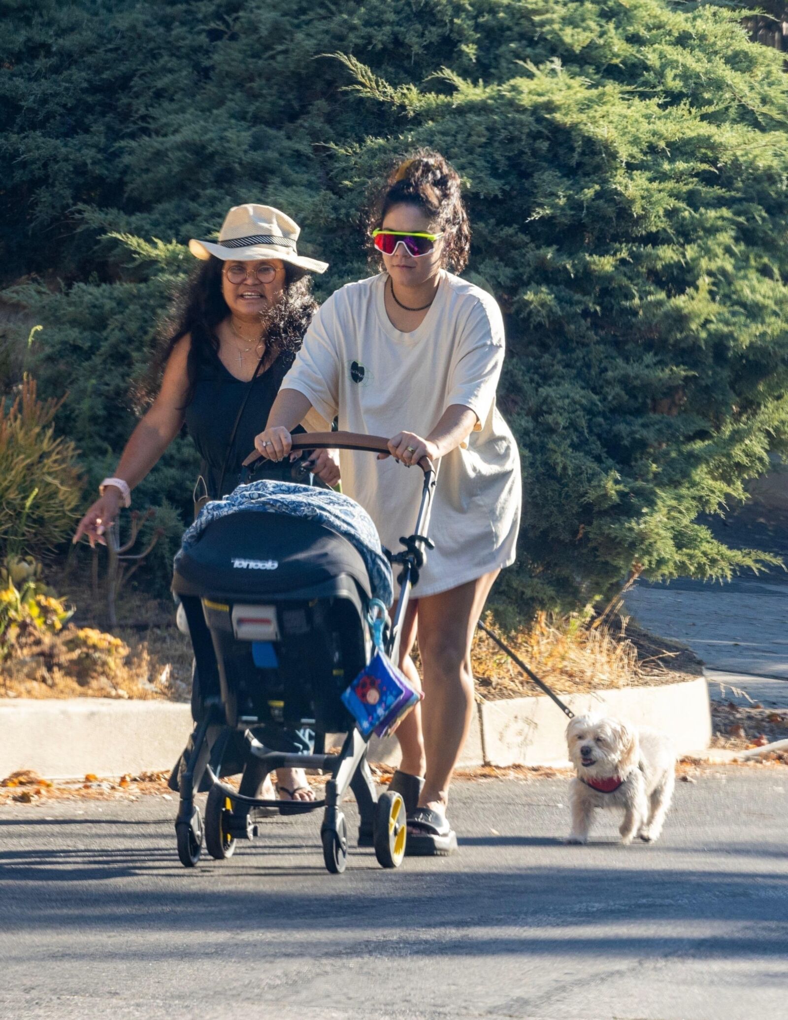 Vanessa Hudgens   Steps out for a stroll in Los Angeles 