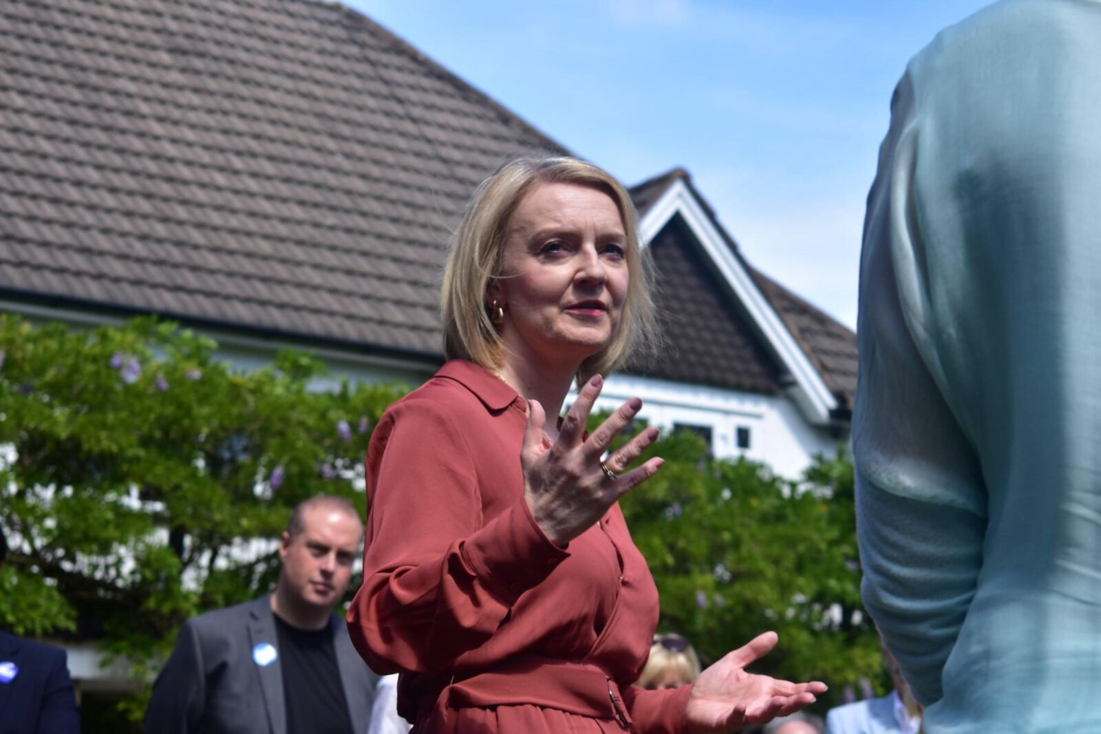 A política inglesa Liz Truss