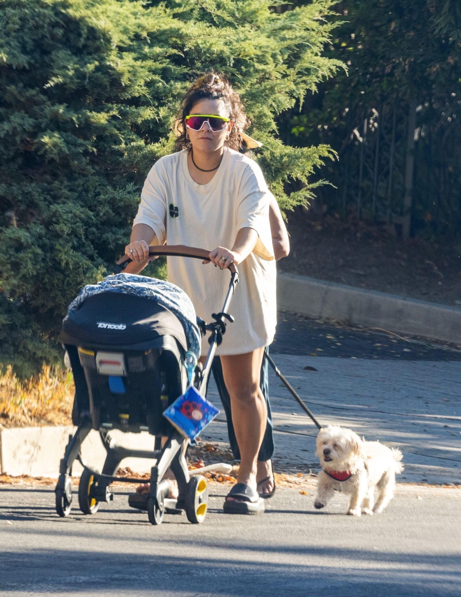 Vanessa Hudgens   Steps out for a stroll in Los Angeles 