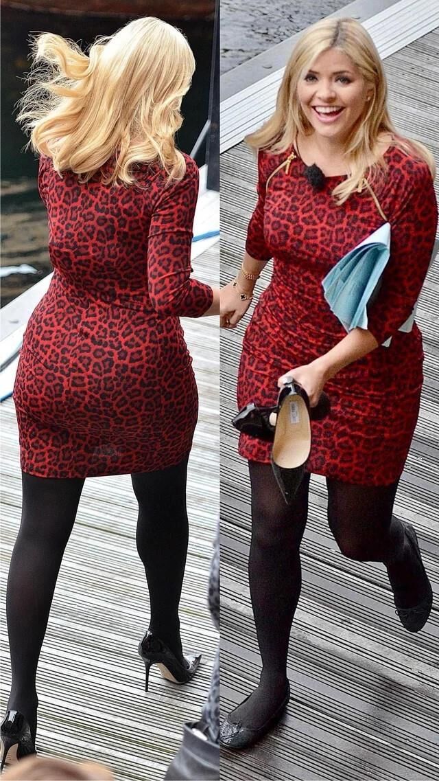 MILF Slut Holly Willoughby, Big Tits and a Fat Ass made for Anal