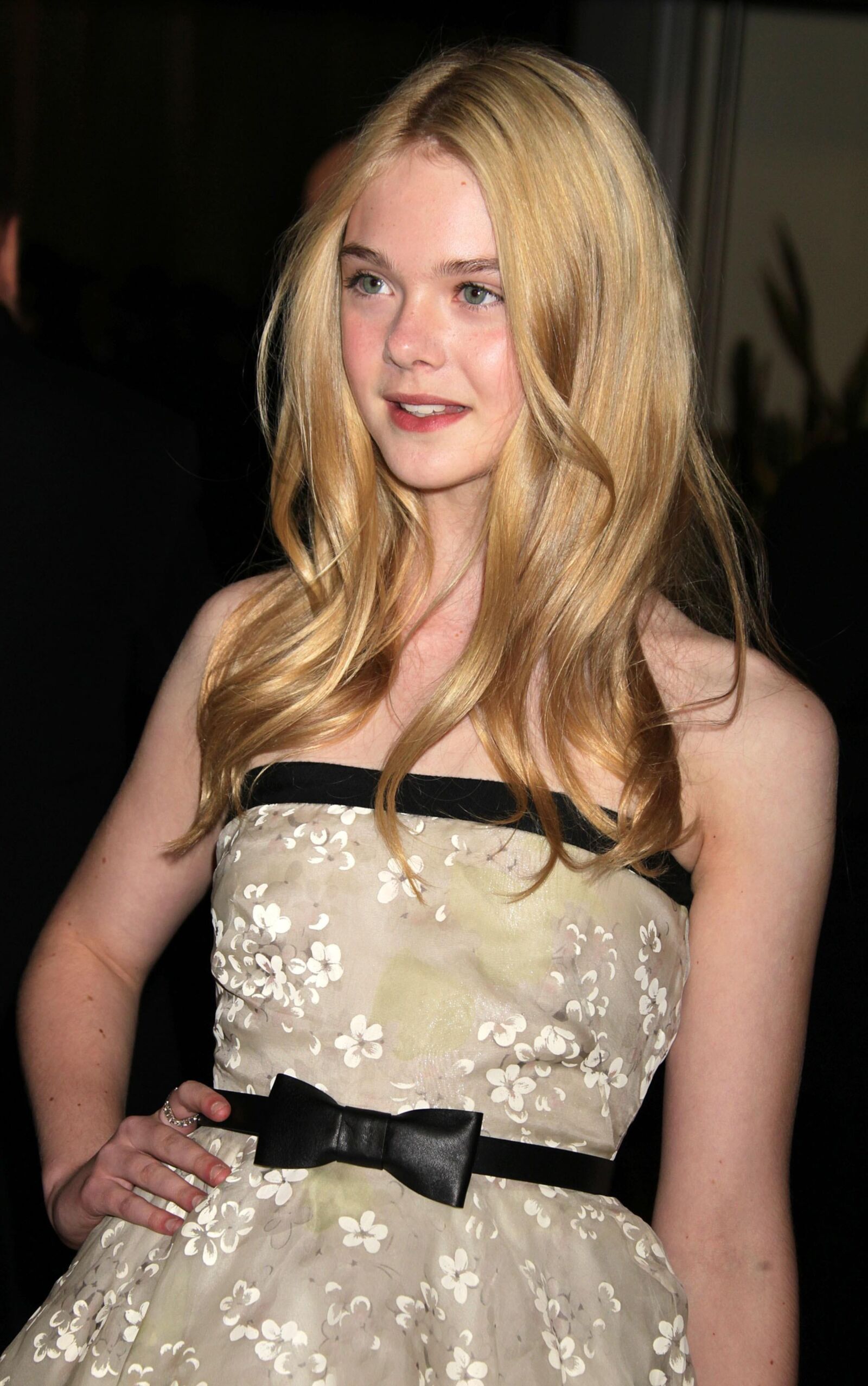 Elle Fanning, no doubt why the producers engaged her 