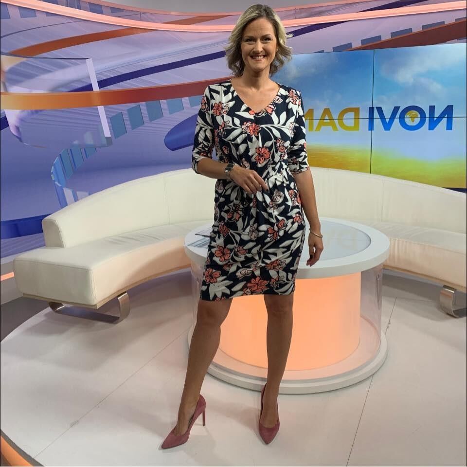 A bela e apresentadora de televisão da Bósnia, Alma Dautbegovic Voloder