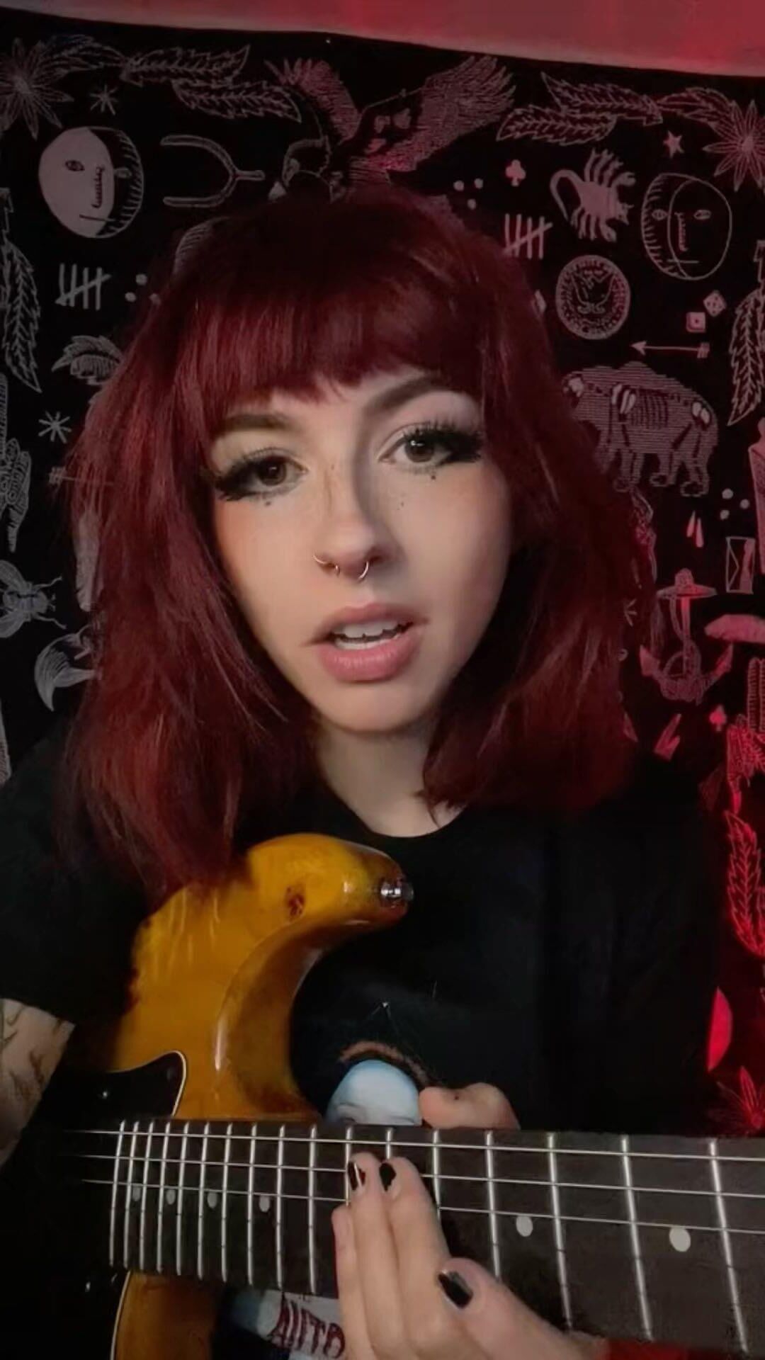 sexy goth singer