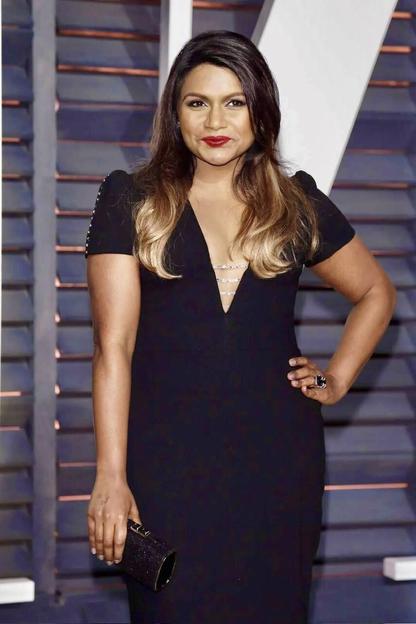 A atriz comediante Mindy Kaling