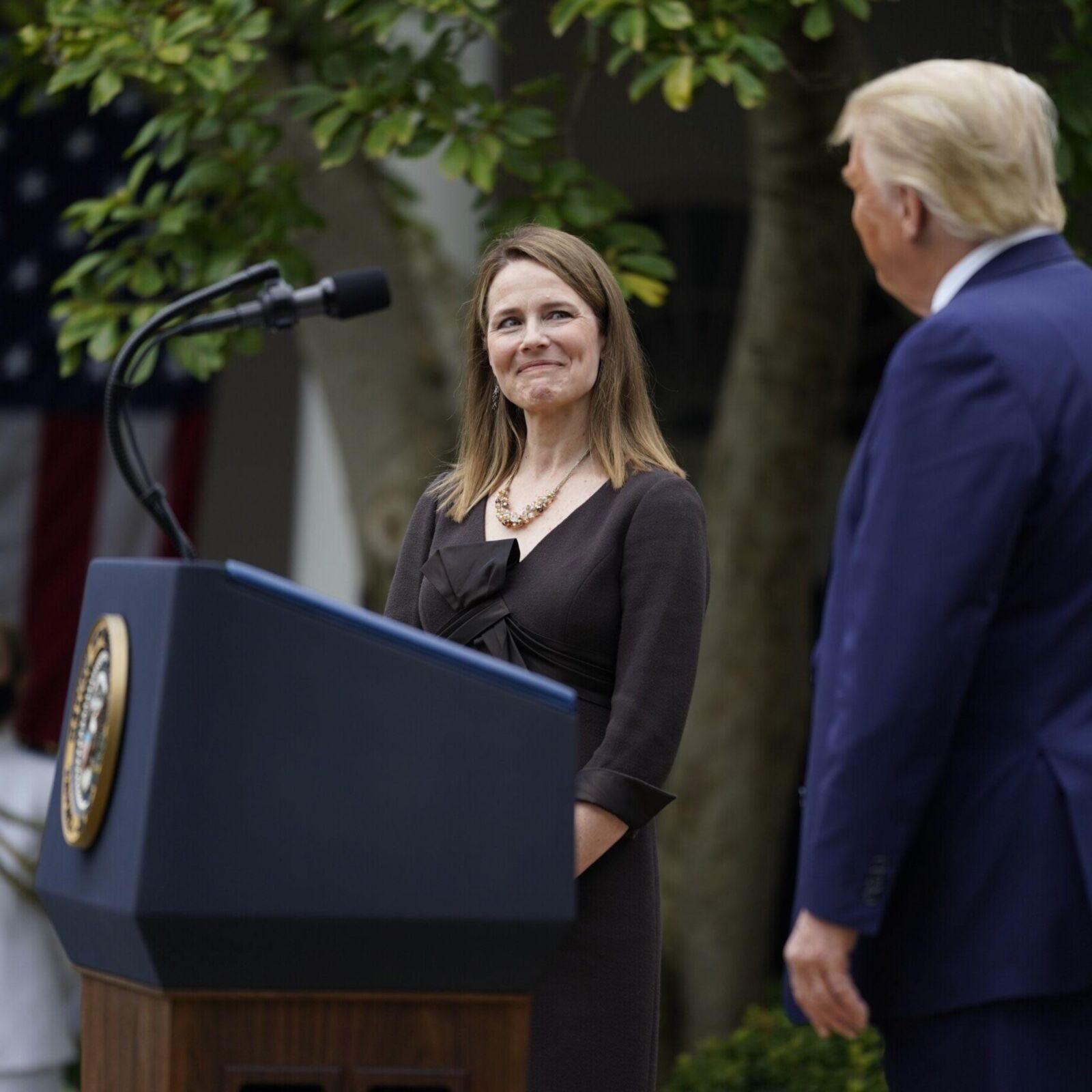 Amy Coney Barrett para comentários