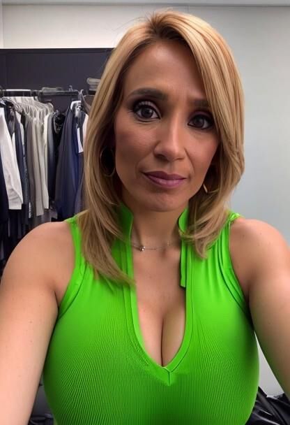 Rocio martinez busty tv presenter from burgos ai generated