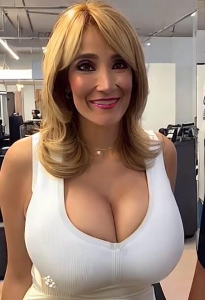 Rocio martinez busty tv presenter from burgos ai generated