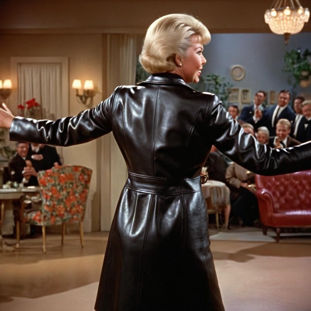 A.I. Doris Day in Leder