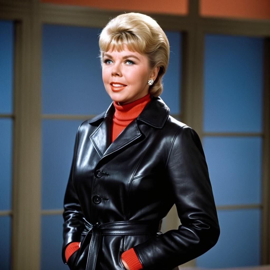 A.I. Doris Day in Leder